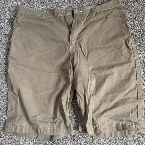 BKE Other - BKE Men's Tan Flat Front Athletic Khaki Shorts Size 34